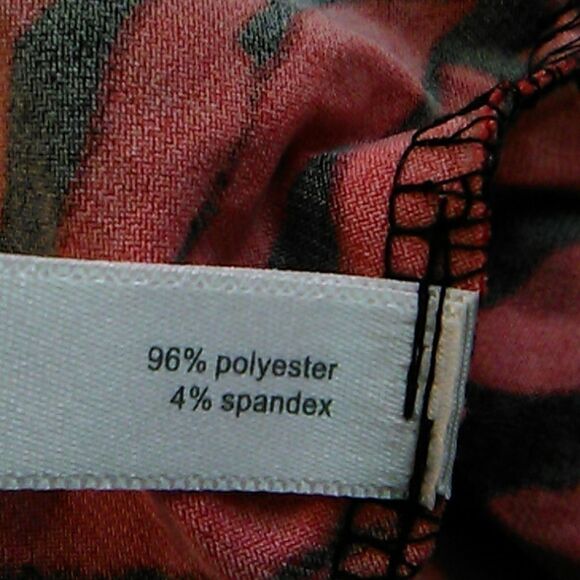 J.B.S. Sparkly Red and Black Swing Dress - Picture 9 of 10